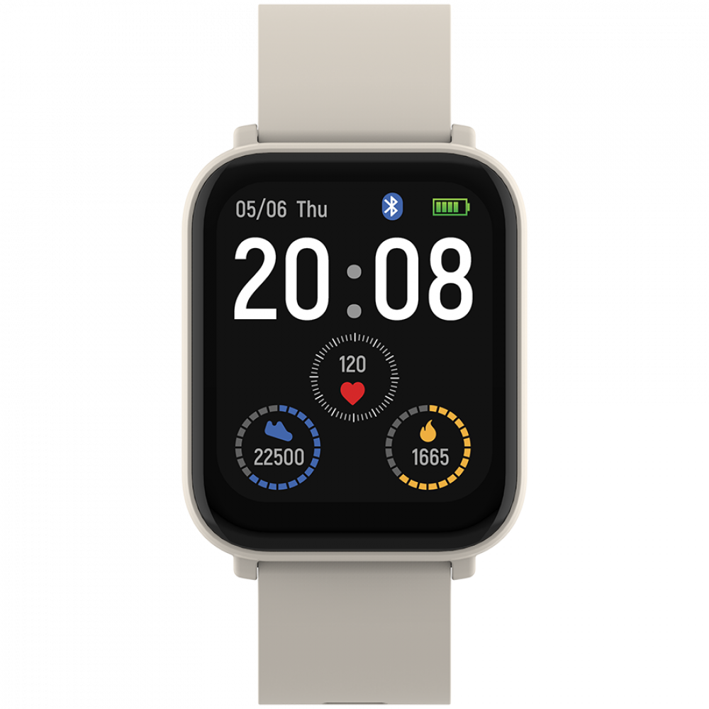 Smartwatch Canyon SW 54 Easy beżowy z funkcjami sportowymi