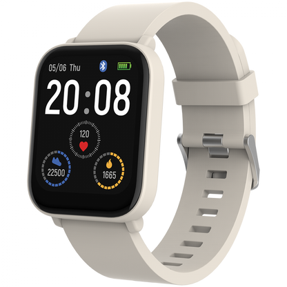 Smartwatch Canyon SW 54 Easy beżowy z funkcjami sportowymi