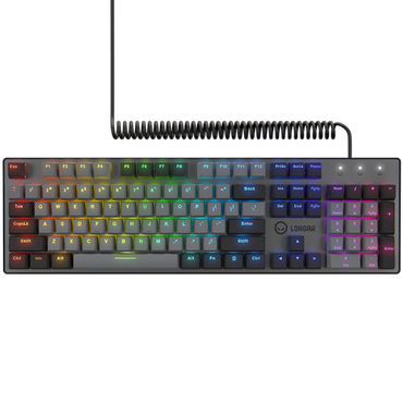 Kabelgebundene RGB-Gaming-Tastatur Lorgar Azar 514 schwarz