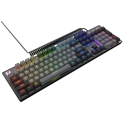 Kabelgebundene RGB-Gaming-Tastatur Lorgar Azar 514 schwarz