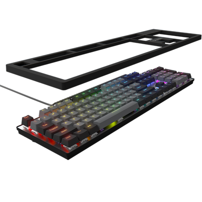 Kabelgebundene RGB-Gaming-Tastatur Lorgar Azar 514 schwarz