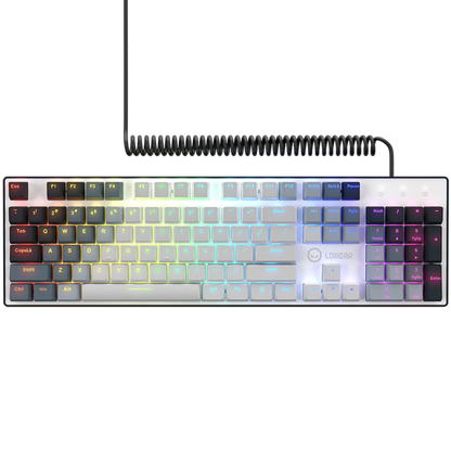 Klawiatura mechaniczna RGB Lorgar Azar 514 czarna przewodowa
