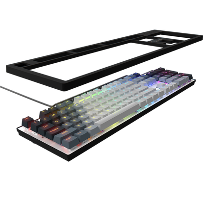 Klawiatura mechaniczna RGB Lorgar Azar 514 czarna przewodowa