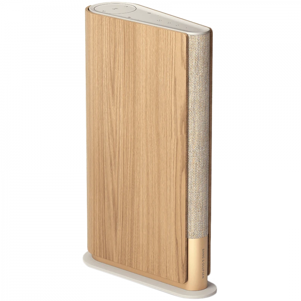 BANG & OLUFSEN Beosound Emerge Gold Tone Light Oak Speaker