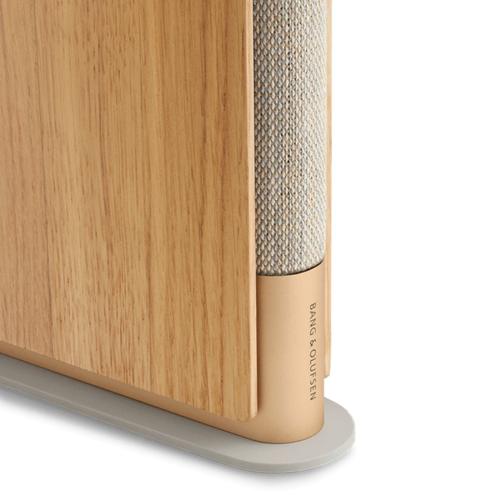BANG & OLUFSEN Beosound Emerge Gold Tone Light Oak Speaker