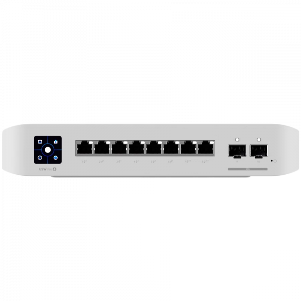 UniFi Pro 8 PoE UBIQUITI Switch extern weiß
