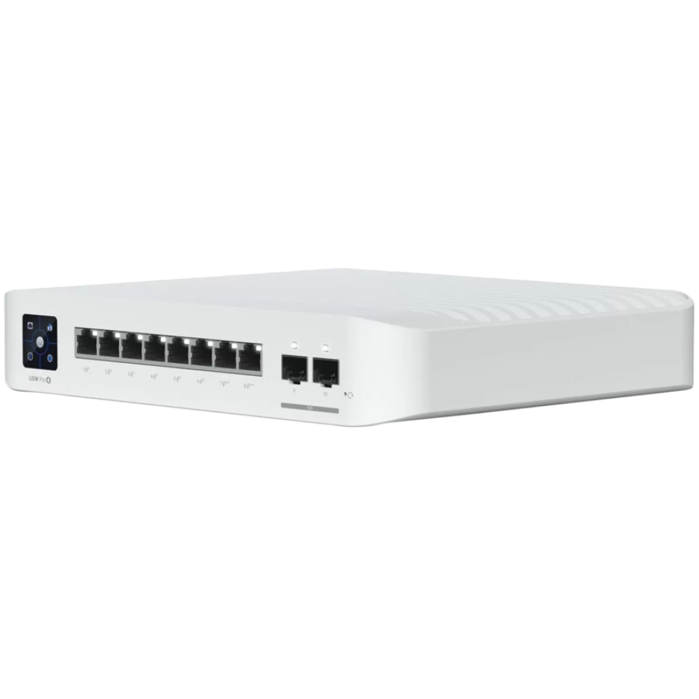 UniFi Pro 8 PoE UBIQUITI Switch extern weiß