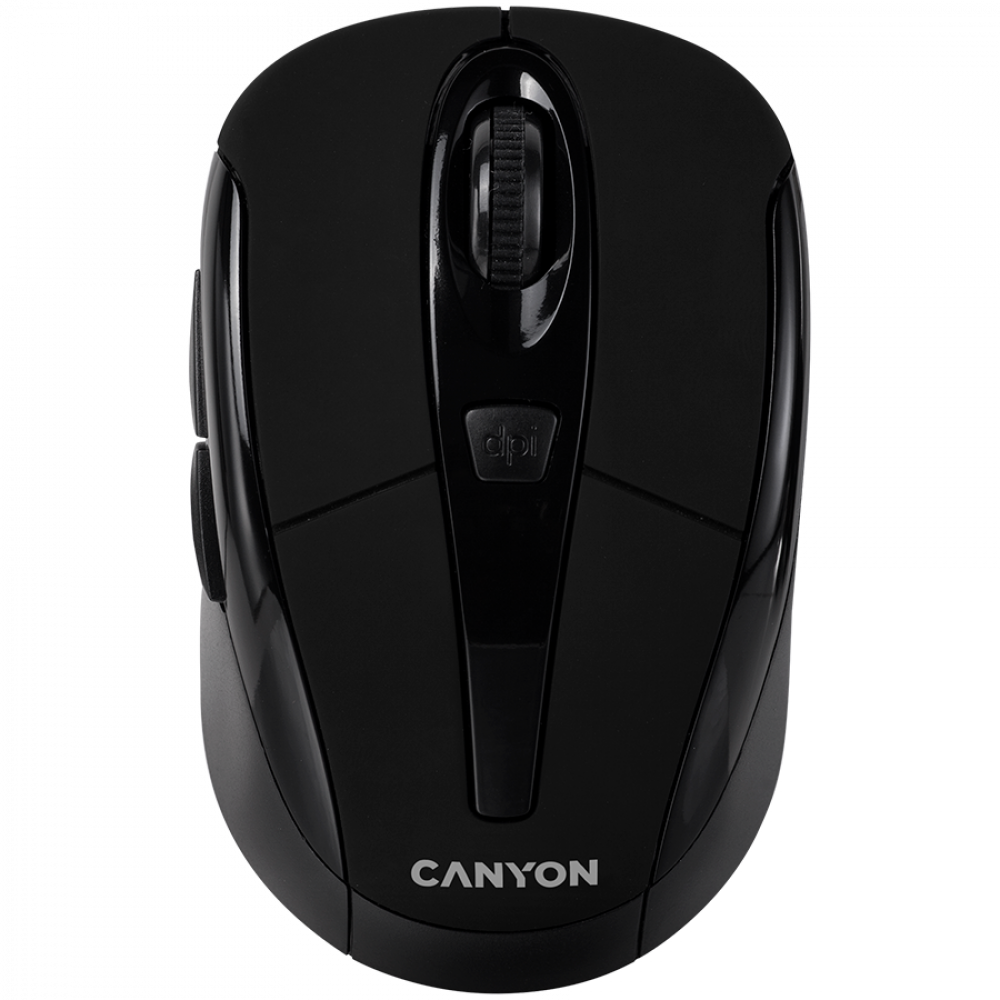 Kabellose 2.4 GHz ergonomische Maus Canyon MSO-W6 schwarz