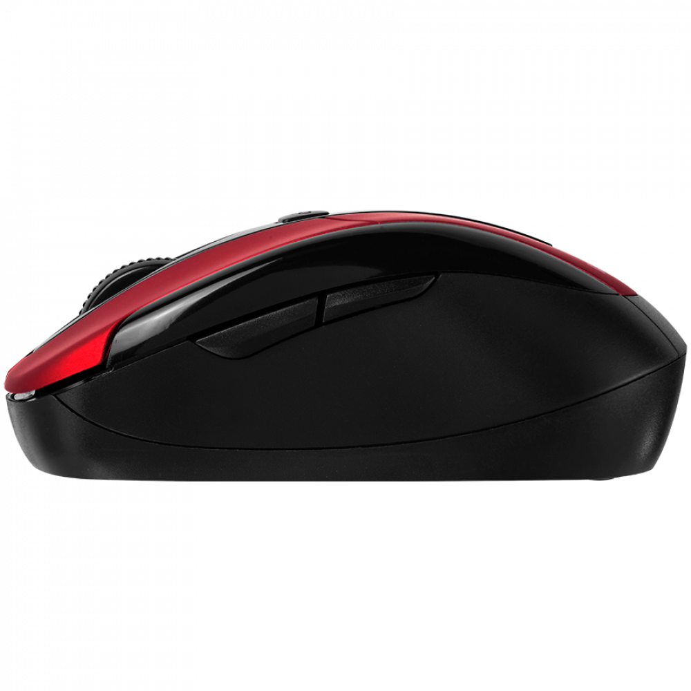 Kabellose 2.4-GHz-Maus ergonomisch Canyon MSO-W6 rot