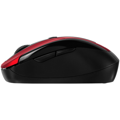 Kabellose 2.4-GHz-Maus ergonomisch Canyon MSO-W6 rot