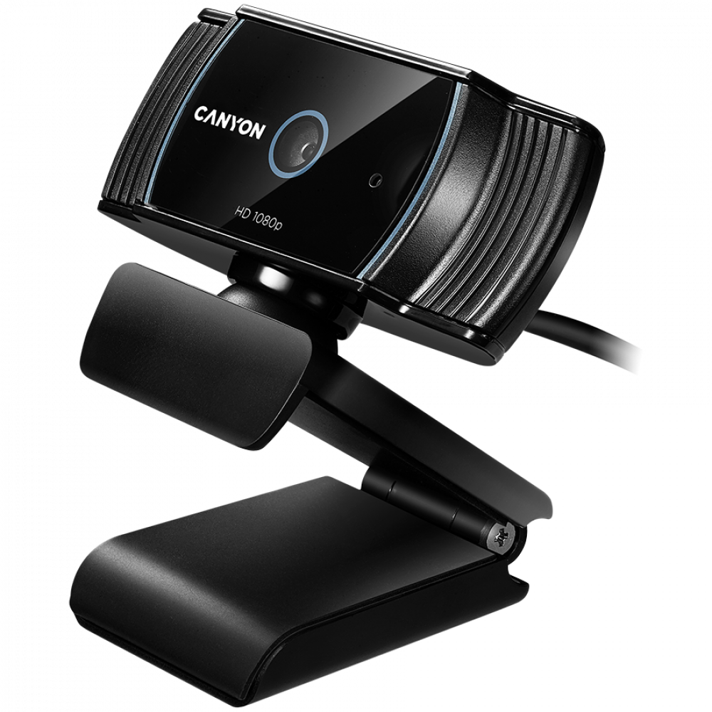 Kamera internetowa Full HD 1080p Auto Focus Canyon C5 czarna