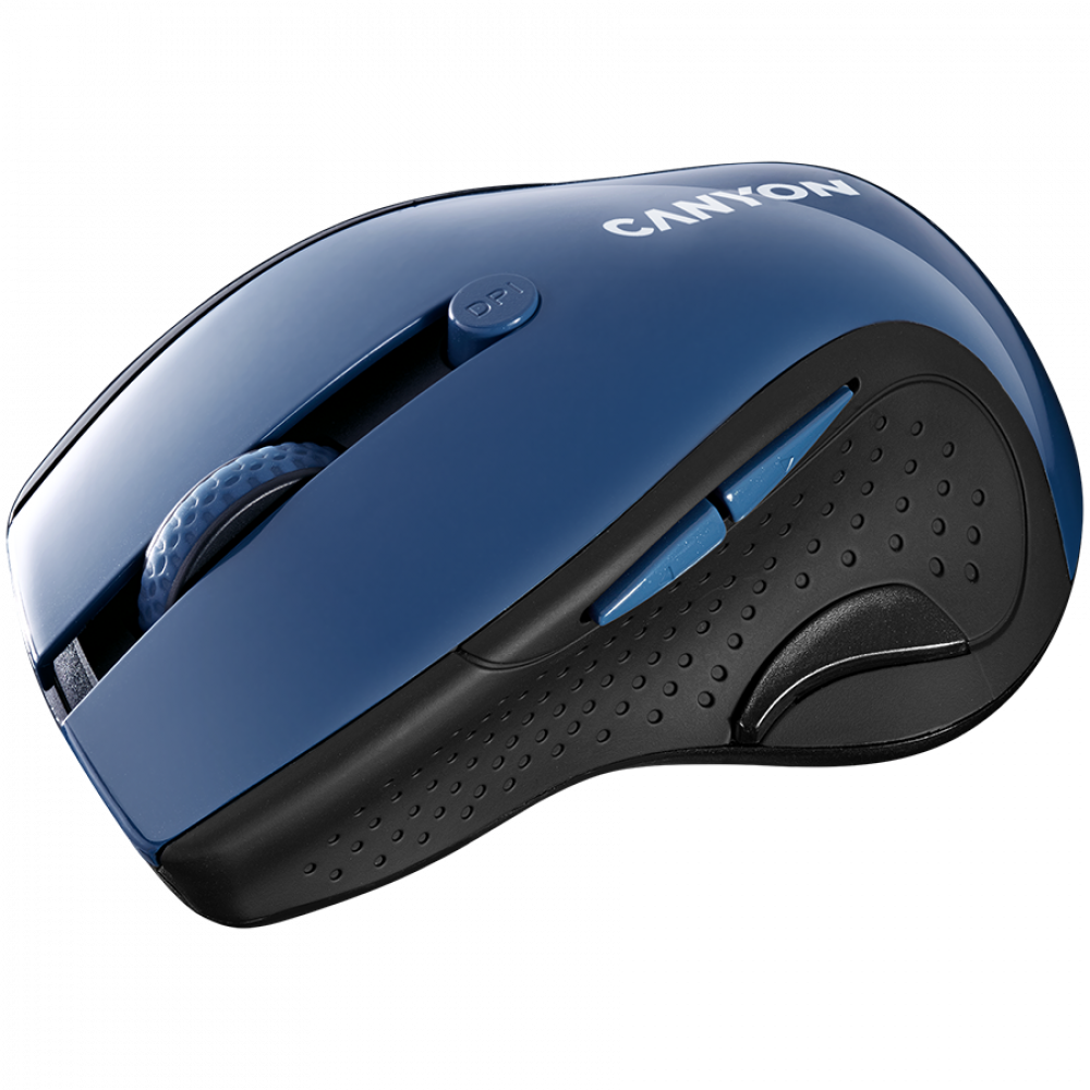 Mysz bezprzewodowa BlueLED Canyon MW 01 szaro niebieska