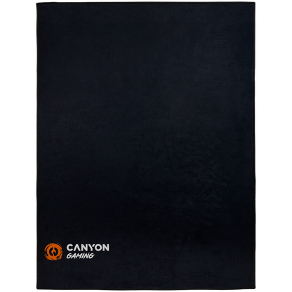 Mata podłogowa pod fotel 130x100 cm Canyon FM-01 czarna