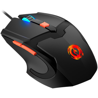 RGB Gaming-Maus kabelgebunden 6 Tasten Canyon GM-2 schwarz