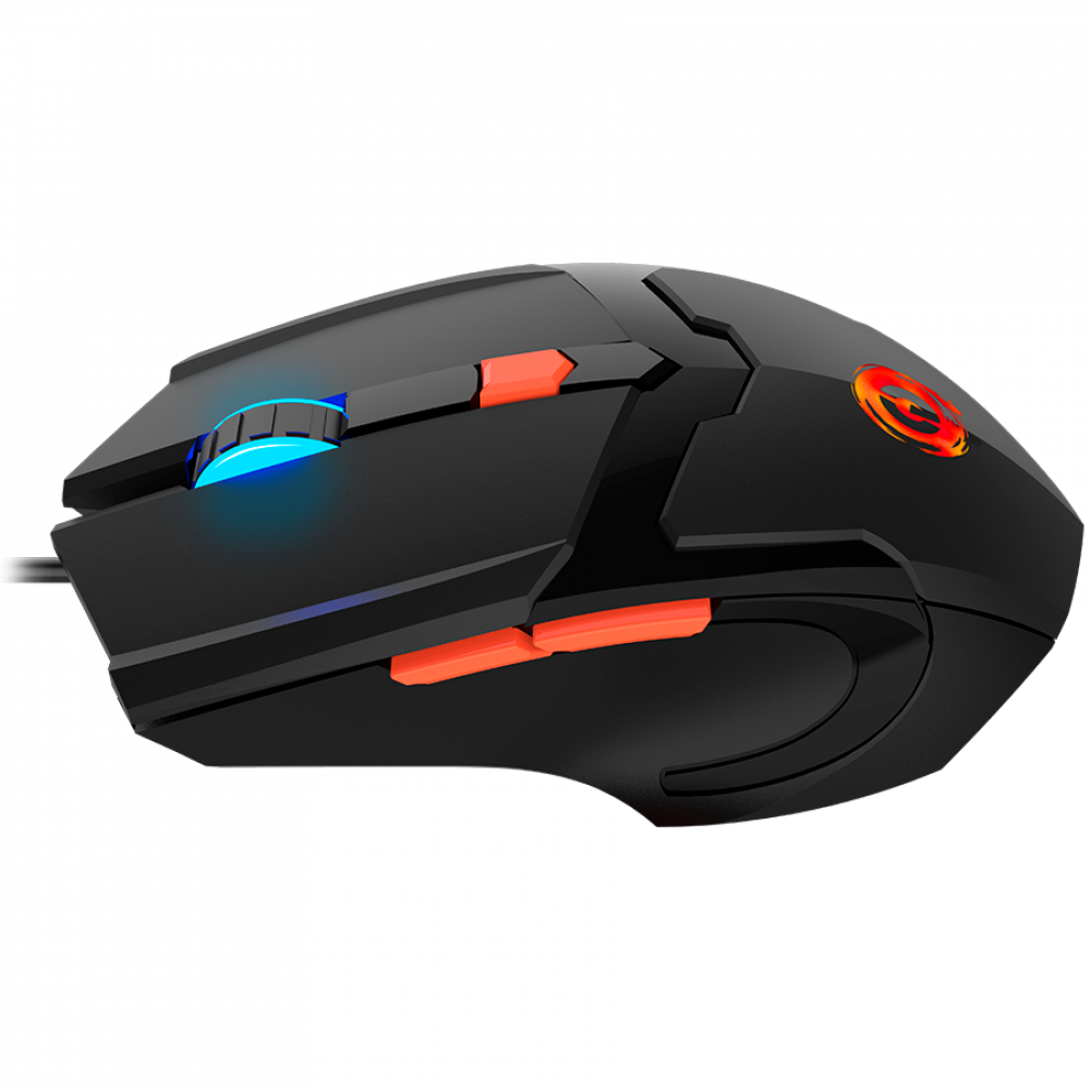 RGB Gaming-Maus kabelgebunden 6 Tasten Canyon GM-2 schwarz