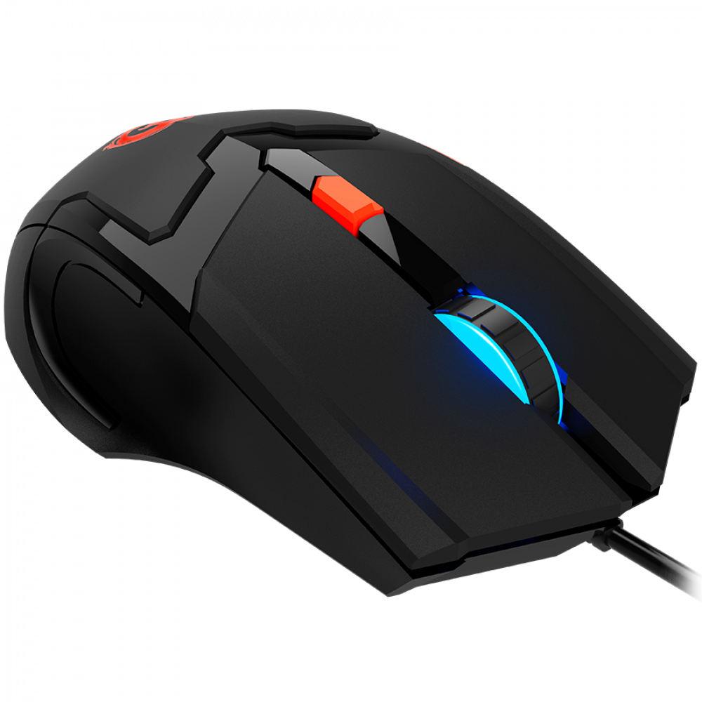 RGB Gaming-Maus kabelgebunden 6 Tasten Canyon GM-2 schwarz