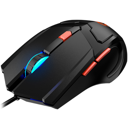 RGB Gaming-Maus kabelgebunden 6 Tasten Canyon GM-2 schwarz