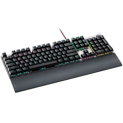 Kabelgebundene Gaming-Tastatur RGB Canyon GK-7 Grau