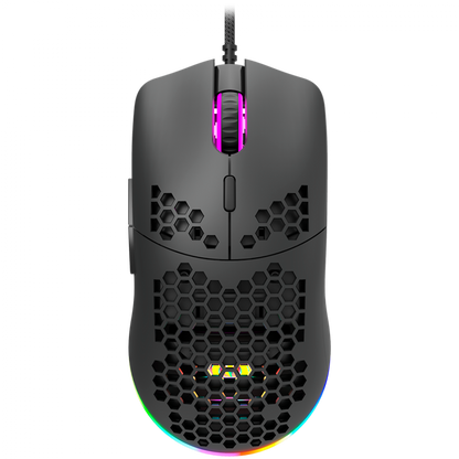 Kabelgebundene Gaming-Maus RGB 7 Tasten Canyon GM-11 schwarz