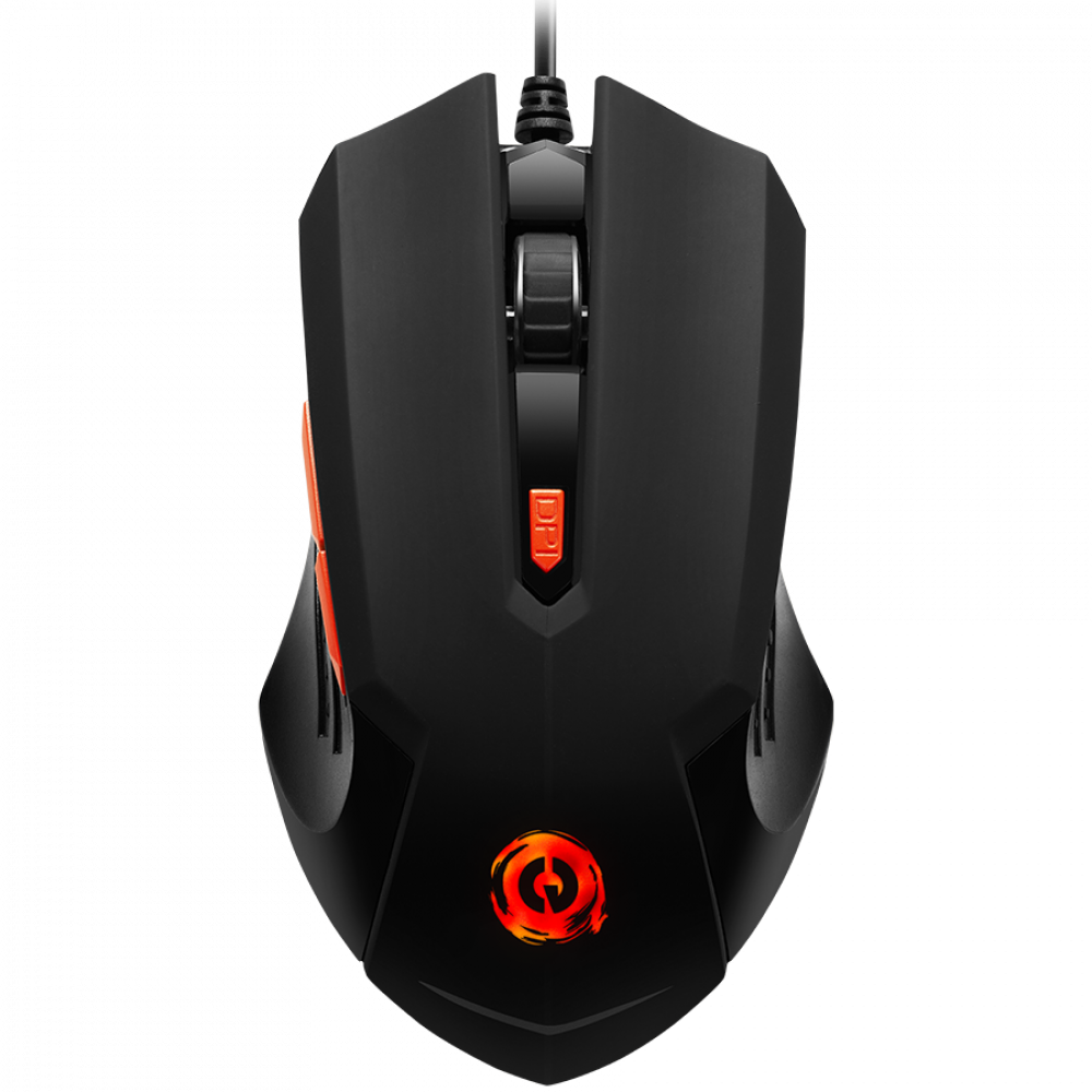 Kabelgebundene Gaming-Maus RGB 6 Tasten Canyon GM-1 schwarz