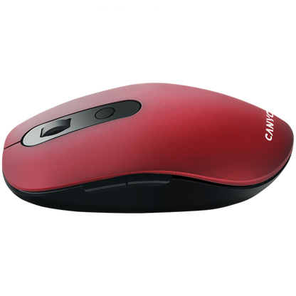 Mysz bezprzewodowa Canyon MW 9 ergonomiczna czerwona dwa tryby