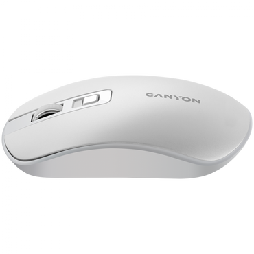 Canyon MW-18 Pearl White Rechargeable Wireless Mouse
