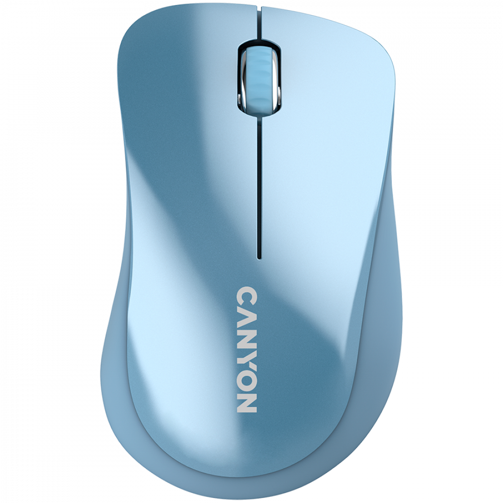 Mysz bezprzewodowa ergonomiczna Canyon MW 11 niebieska