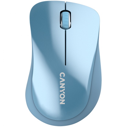 Mysz bezprzewodowa ergonomiczna Canyon MW 11 niebieska