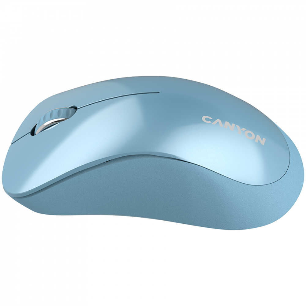 Mysz bezprzewodowa ergonomiczna Canyon MW 11 niebieska