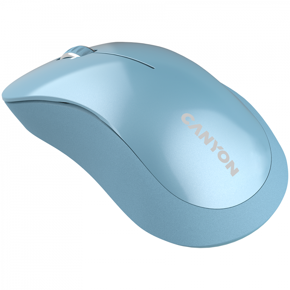 Mysz bezprzewodowa ergonomiczna Canyon MW 11 niebieska