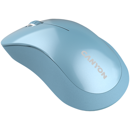 Mysz bezprzewodowa ergonomiczna Canyon MW 11 niebieska