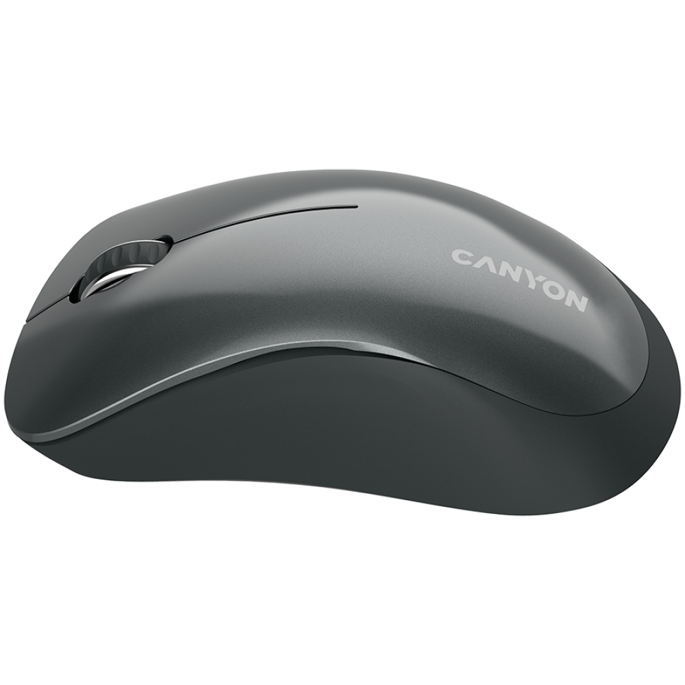Mysz bezprzewodowa 2.4 GHz ergonomiczna Canyon MW-11 czarna