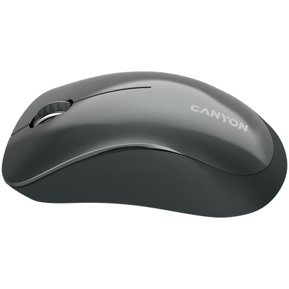 Mysz bezprzewodowa 2.4 GHz ergonomiczna Canyon MW-11 czarna