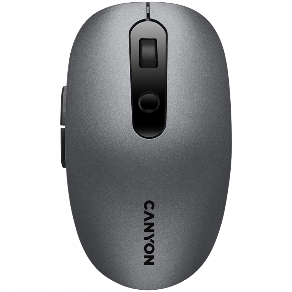 Mysz bezprzewodowa Canyon MW 9 szara, dwa tryby