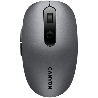 Mysz bezprzewodowa Canyon MW 9 szara, dwa tryby