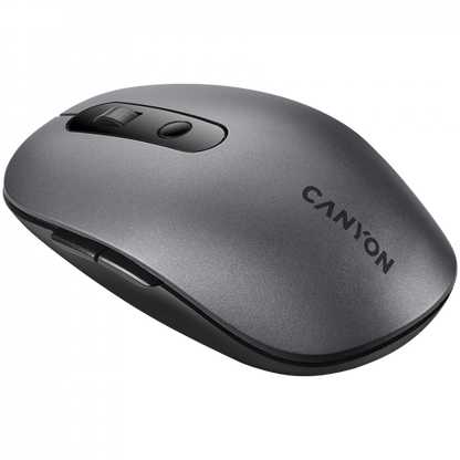 Mysz bezprzewodowa Canyon MW 9 szara, dwa tryby