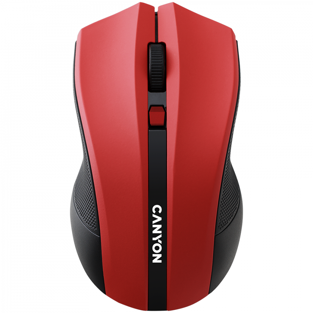 Canyon MW 5 Red Ergonomic Wireless Mouse
