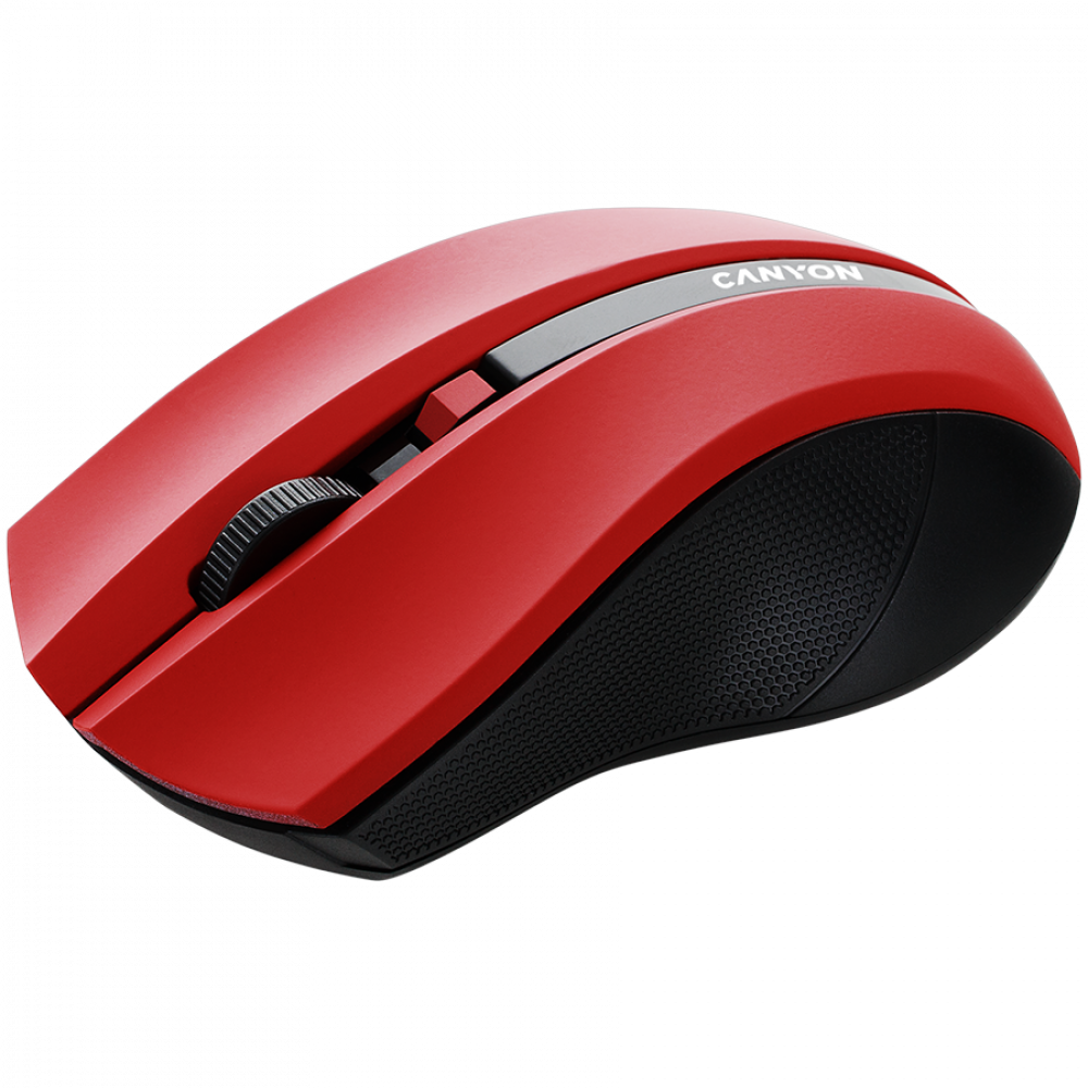 Canyon MW 5 Red Ergonomic Wireless Mouse