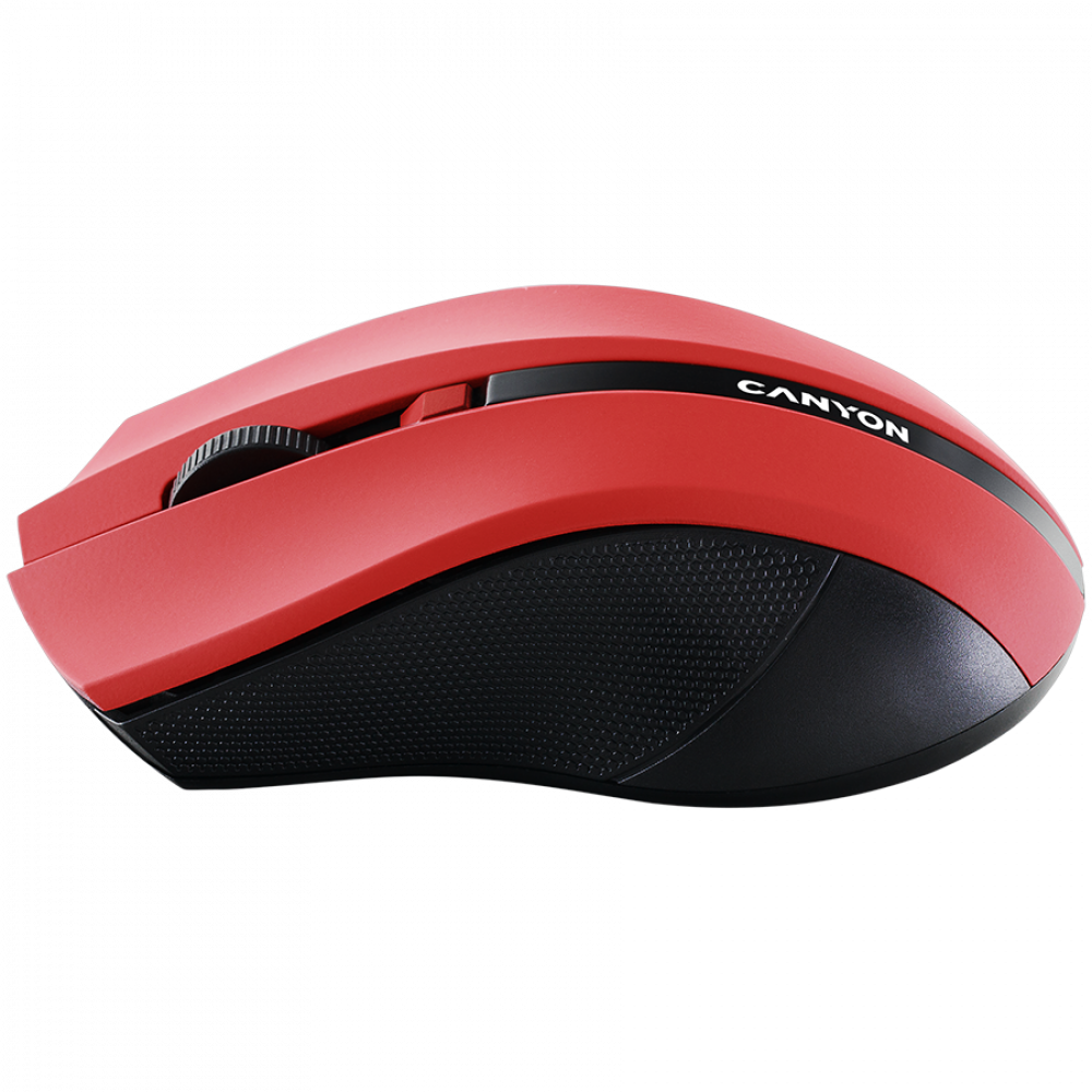 Canyon MW 5 Red Ergonomic Wireless Mouse