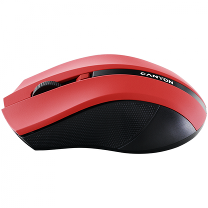 Canyon MW 5 Red Ergonomic Wireless Mouse