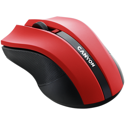 Canyon MW 5 Red Ergonomic Wireless Mouse