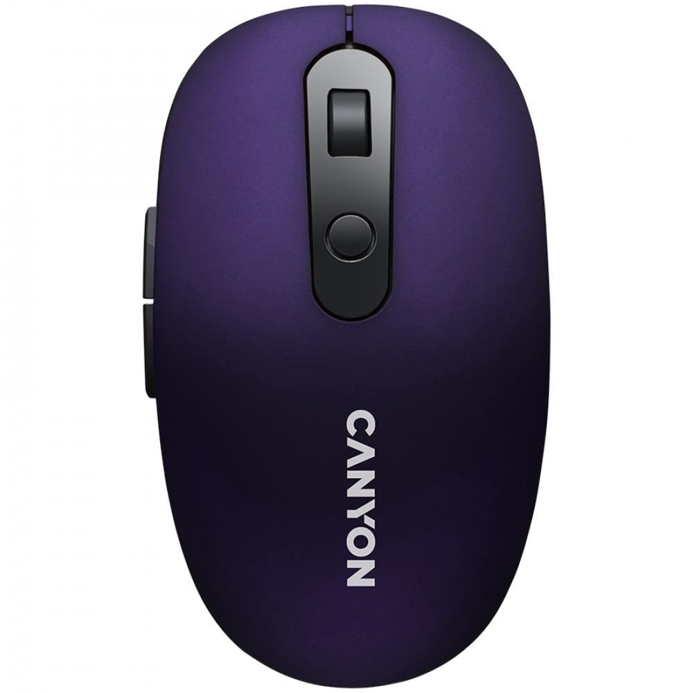 Canyon MW 9 kabellose ergonomische Maus lila zwei Modi