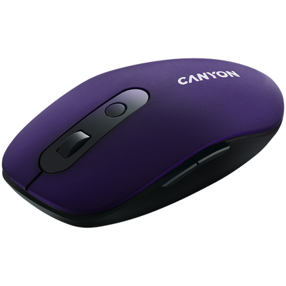 Canyon MW 9 kabellose ergonomische Maus lila zwei Modi