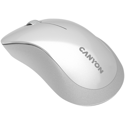 Canyon MW-11 optische kabellose Maus weiß-grau