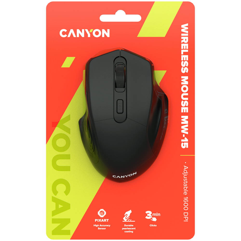 Mysz CANYON MW 15 BT Czarna