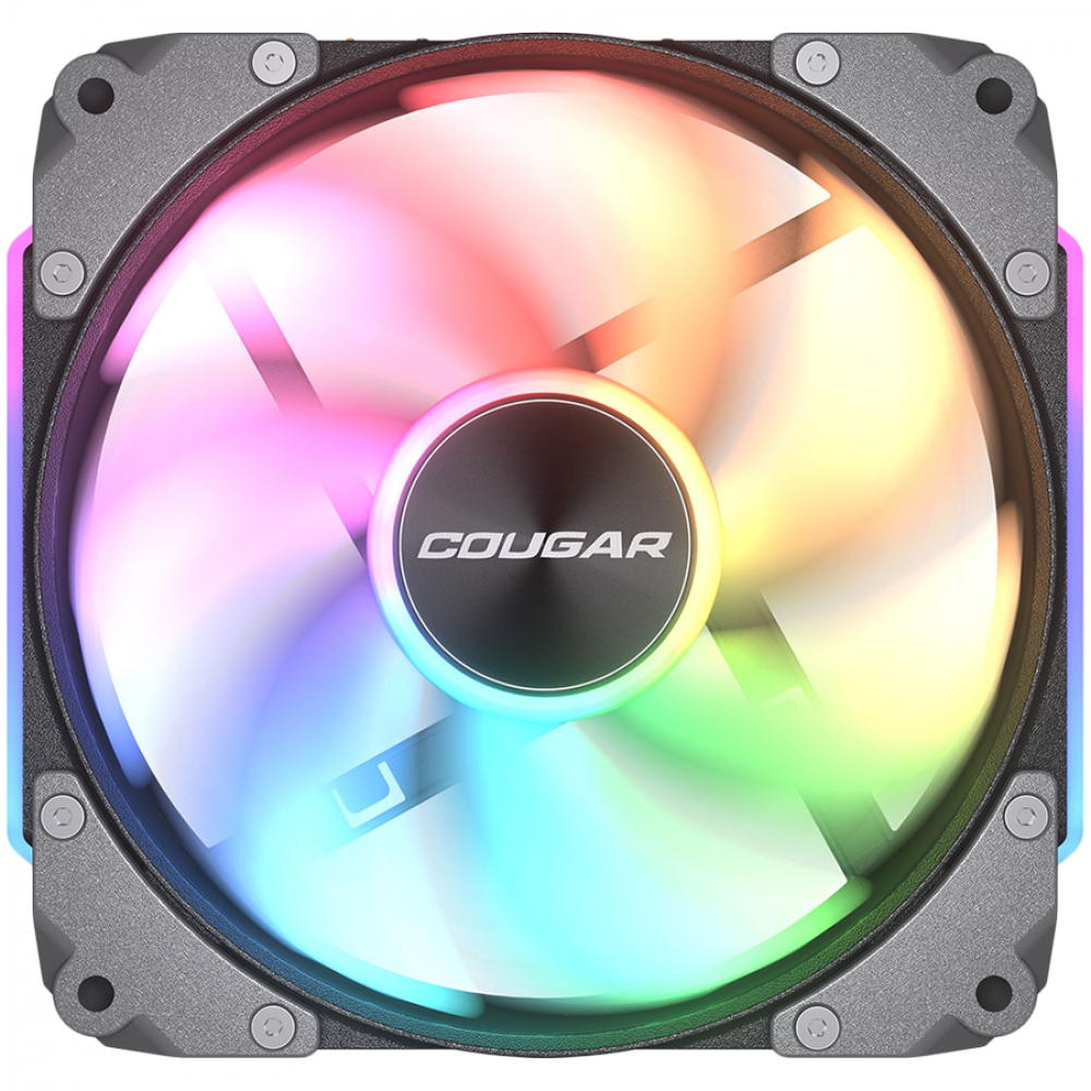 Wentylator COUGAR Apolar 120 ARGB RGB czarny 3 szt.
