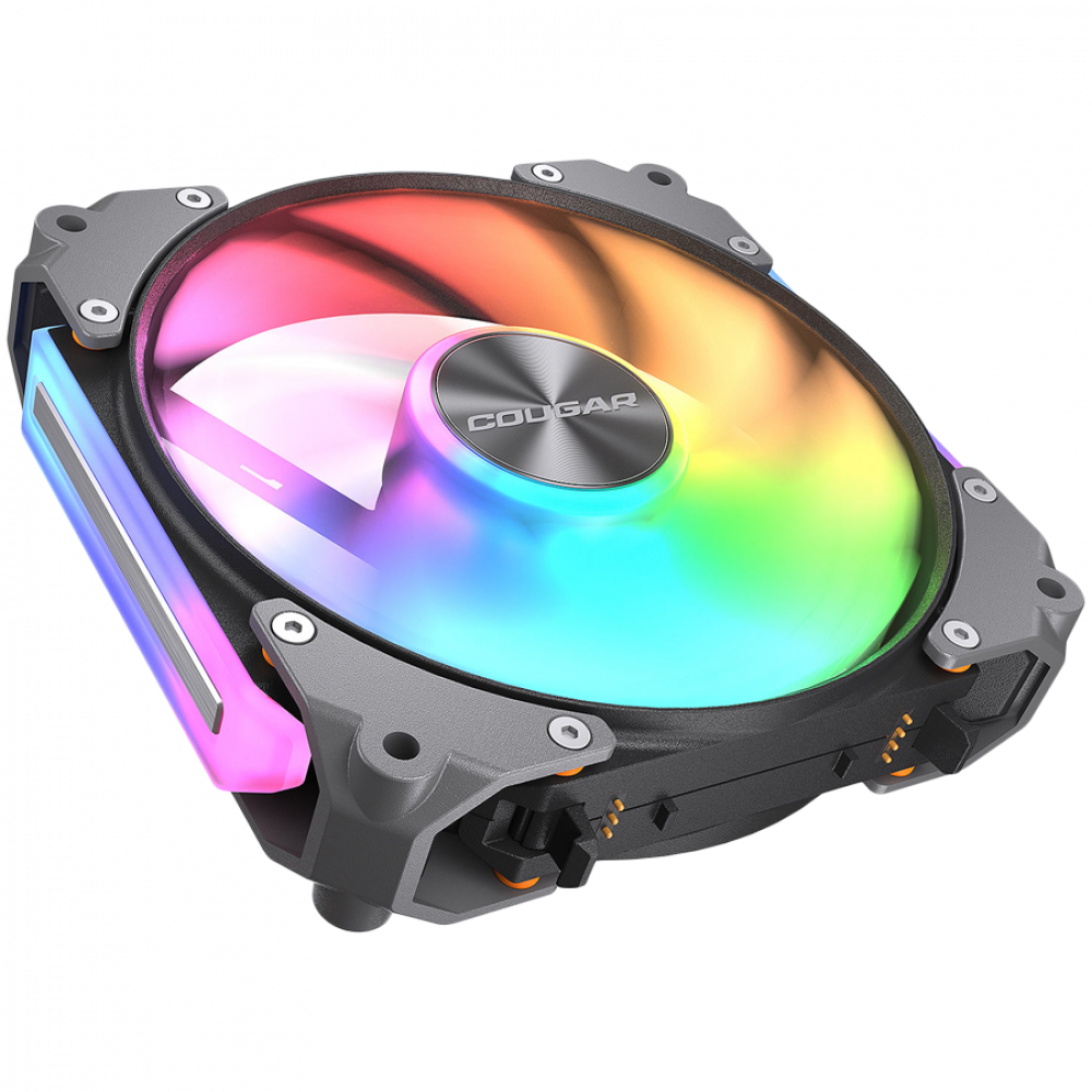 Wentylator COUGAR Apolar 120 ARGB RGB czarny 3 szt.