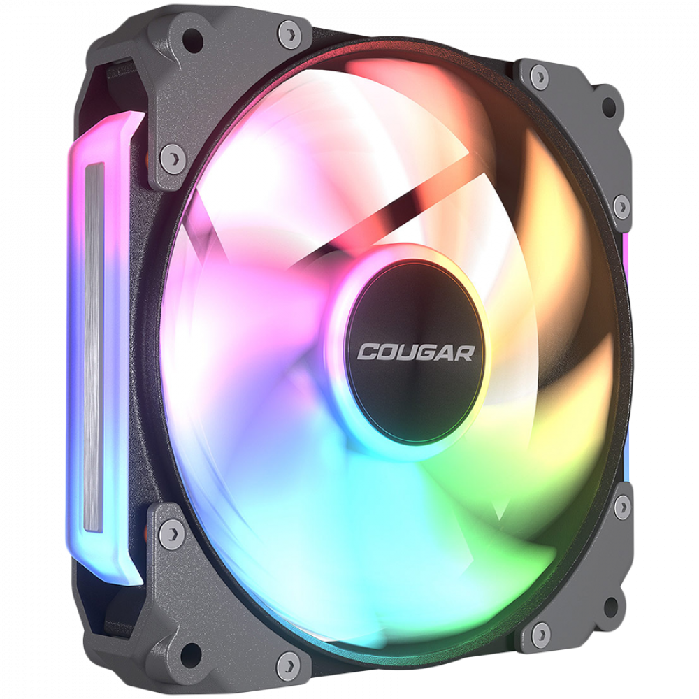 Wentylator COUGAR Apolar 120 ARGB RGB czarny 3 szt.