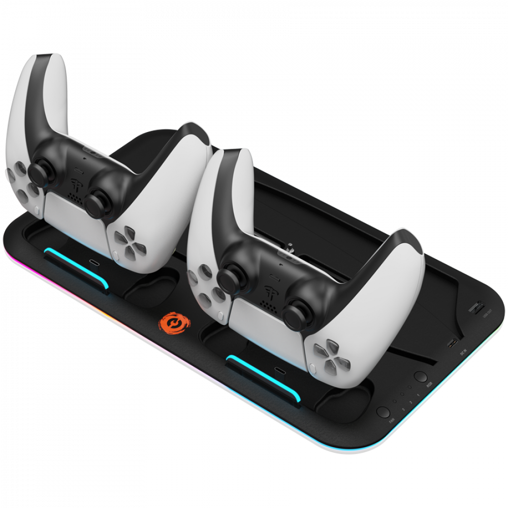 Canyon CS-5 Black PS5 RGB Charging and Cooling Stand
