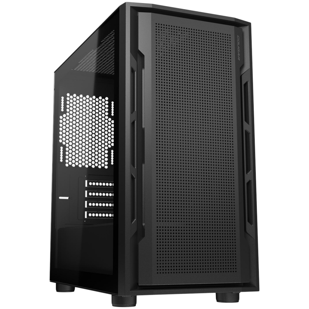 Mini-PC-Gehäuse COUGAR UNIFACE mit Fenster, schwarz